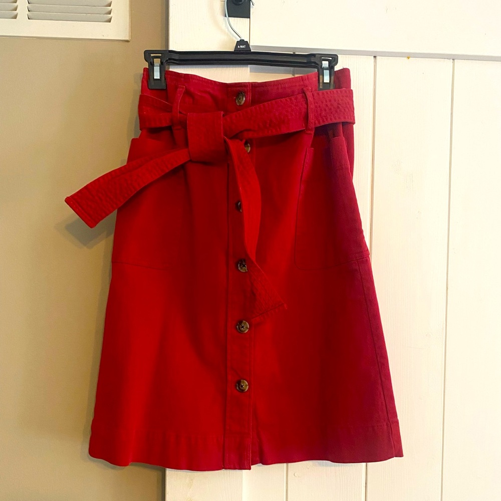 2/$20 Loft denim skirt size 2